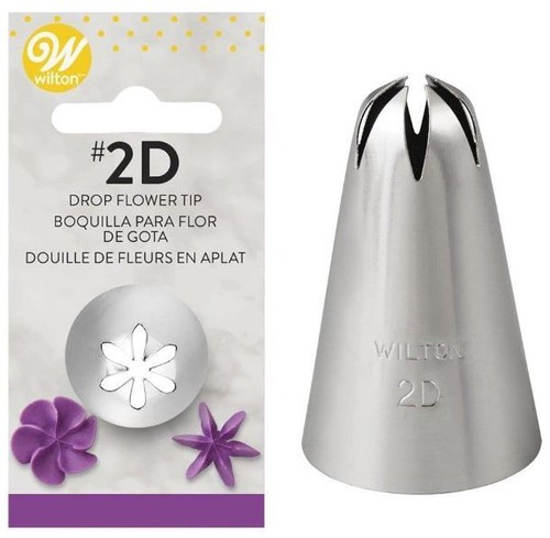 Wilton drop flower nozzle tip - drop,