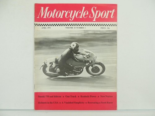 Vintage april 1973 motorcycle - vintage,