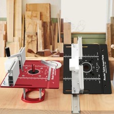Router Table Insert Plate Set