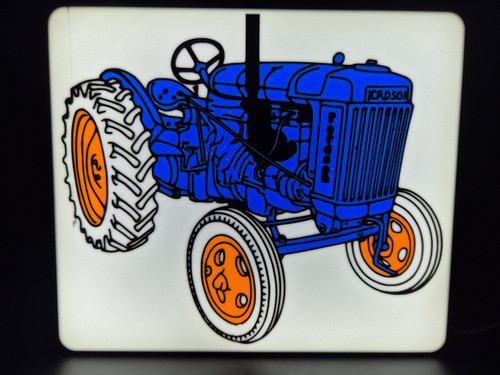 Fordson e27n tractor - e27n, 3d