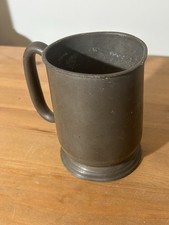 19th Century Pewter Tankard -