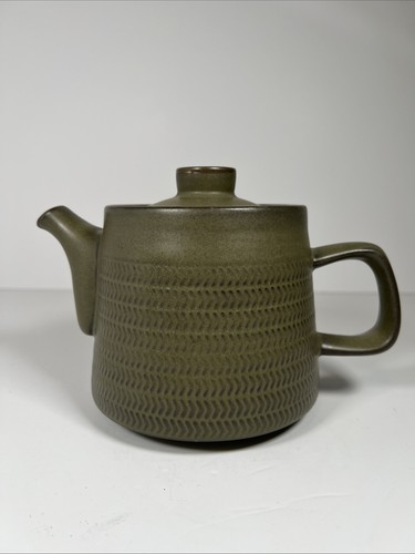 Denby chevron teapot - -,