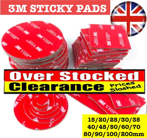 Double sided sticky pads - double,