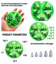 29pcs/Box Bullet Fishing