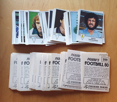 Panini football stickers - football,