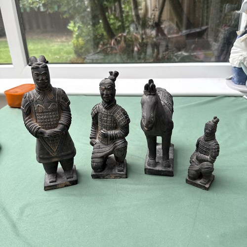 Terracotta chinese warriors - terracotta,