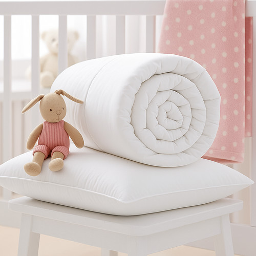 Cot duvet quilt pillow - or,