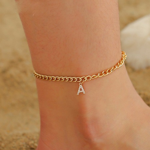 Initial alphabet letter ankle - letter,