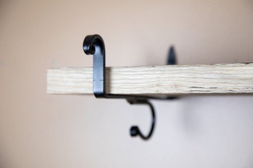 Wrought iron shelf - wrought,
