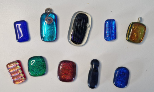 Handmade dichroic glass - handmade,