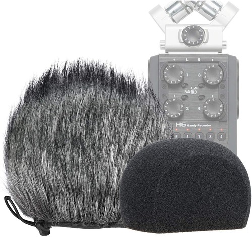 Windscreen muff and foam - h6,