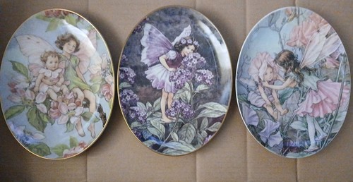 Royal worcester flower - worcester, fairies