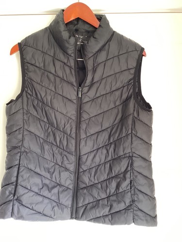 Ladies lightweight black gilet - ladies,