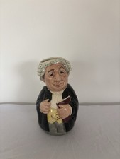 Royal Doulton 1983 Mr. Litigate The Lawyer Toby Mug Jug D6699, 4.75" tall