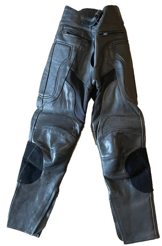 Ladies leather motorcycle