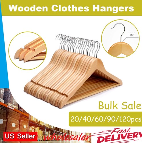 120 wooden clothes hangers - 20~120,