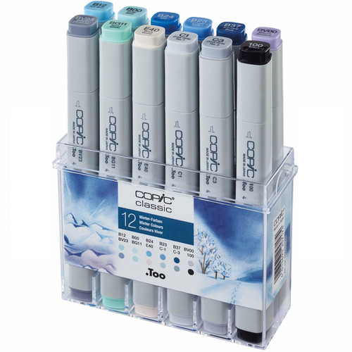 Copic classic marker pen set - copic,