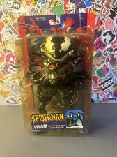 Spider-Man Venom Action Figure With Alien Ooze Base ToyBiz 2002 New And Boxed