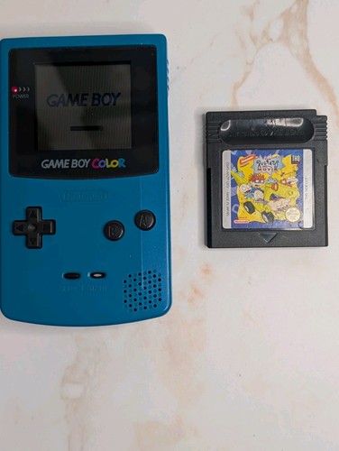 Nintendo gameboy color - color, teal