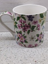 Tea Coffee Mug Spring Flowers  Design Abbeydale Collection Large Mug 