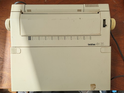 Brother typewriter - brother,