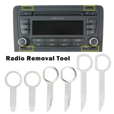 6Pcs Car Radio Removal Key Pin Stereo Audio Repair Disassembly Extraction Tools