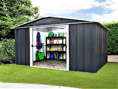Yardmaster 10x13 metal garden - 10x13,