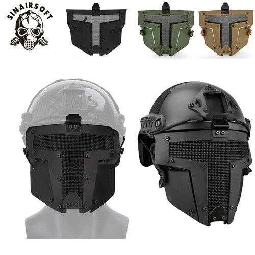 Airsoft tactical mesh mask - tactical,