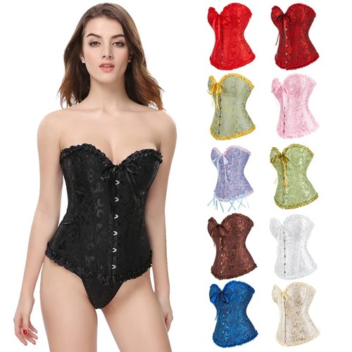 Women overbust vintage lace - vintage,