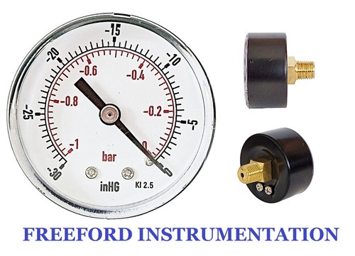 Vacuum gauge new boxed - gauge,