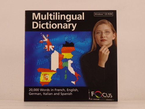 Multilingual dictionary rom - dictionary, cd