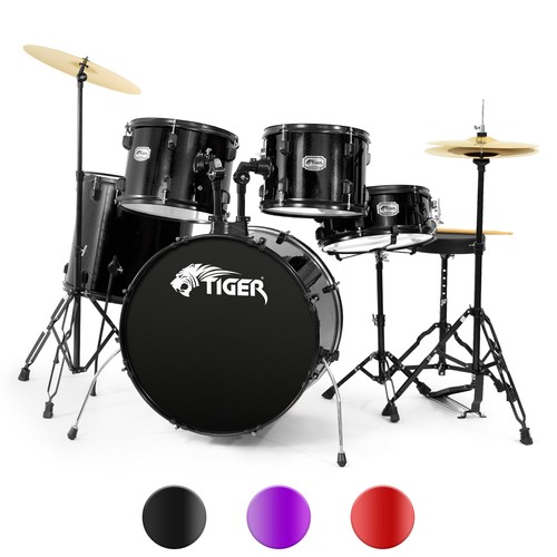 Tiger full size - size, drum