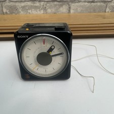 Vintage sony mod cube clock