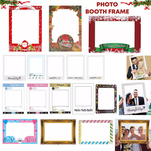 Photo booth frame cardboard - booth,