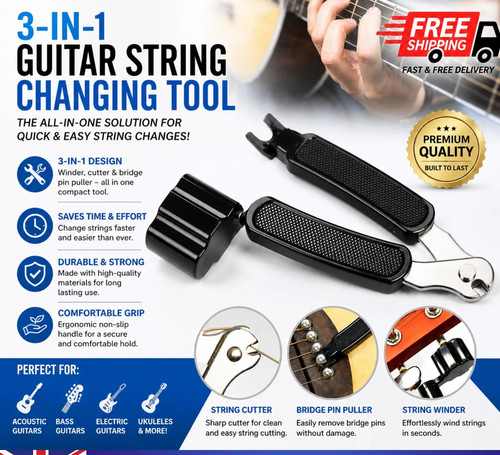 Guitar string winder - winder, 1-