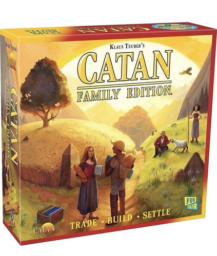Catan family edition board - catan,