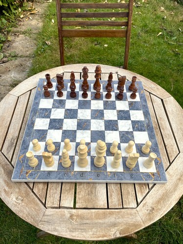 Wooden chess set - chess,