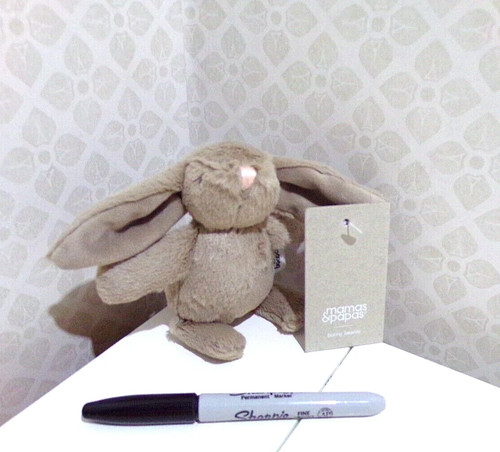 Bnwt brown bunny - rabbit, soft