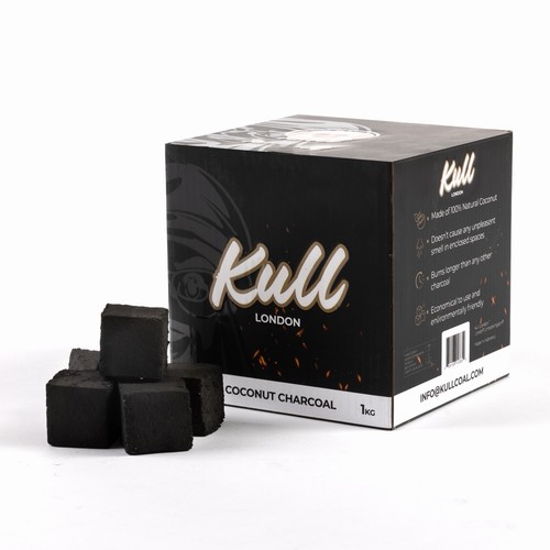 Kull shisha coal 1kg - 1kg, 26mm