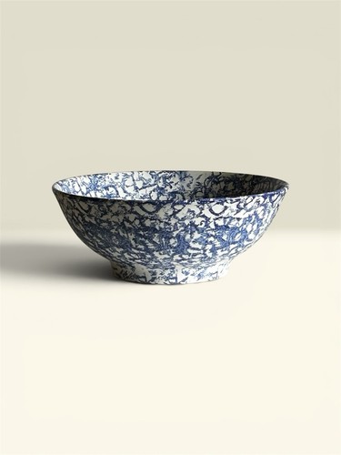 Vintage italian pottery - vintage, blue