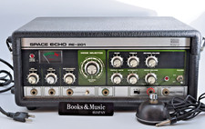 Roland RE-201 Analog Tape Echo 1977 Early Type w/foot switch Working 653826