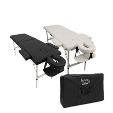 Inner Bliss Portable Massage Table - 2 Sections Aluminium