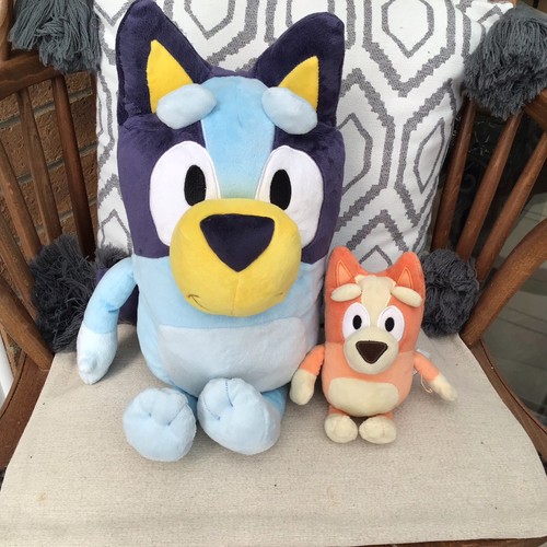 Cbeebies large bluey plush - cbeebies,