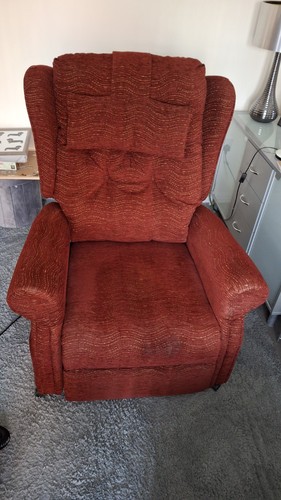 Rise aand recliner arm - recliner, chair