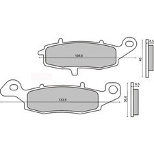 Brake Pad Set For Suzuki 650