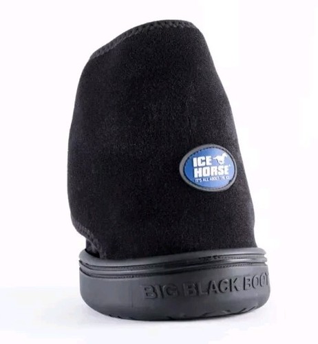 Icehorse big black hoof boot - big,