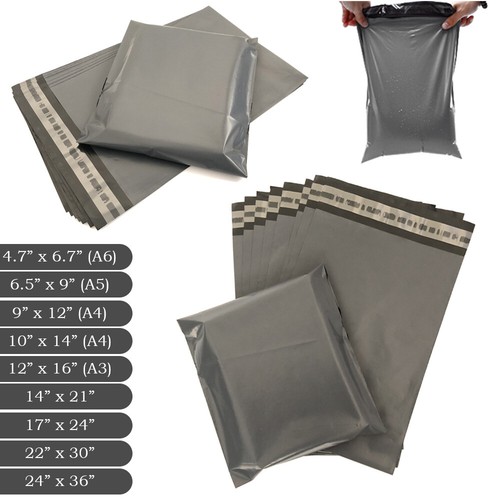 Mailing bags grey post - mailing,