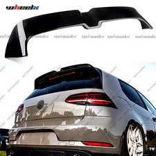 FOR VW GOLF MK7 MK7.5 GTD OETTINGER STYLE GLOSS BLACK BOOT ROOF SPOILER 14-20