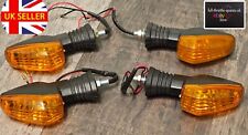 NEW 4 PCS UNIVERSAL INDICATOR SET FOR SUZUKI GSF 600 650 1200 1250 BANDIT UK :-)