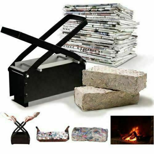 Black log briquette maker eco - black,